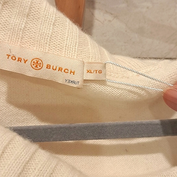 Tory Burch Sandra Cashmere Sweater  NWTs - Picture 7 of 12